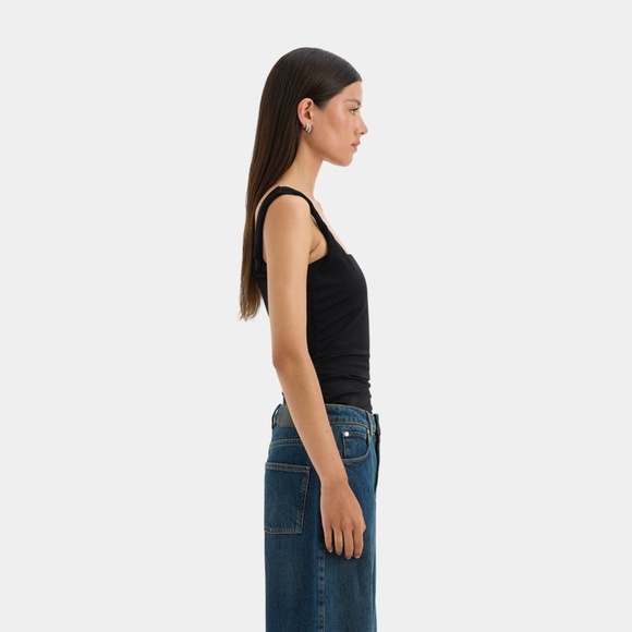 236. SIR. Elm Twist Black Stretch Tank Top $260 Sz 0 XS EUC - Picture 2 of 4